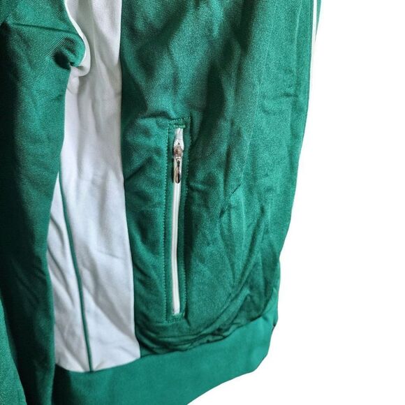 Vintage Speedo Full Zip Track Jacket Womens Size M Green NEW Deadstock - Picture 3 of 7